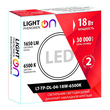 Светильник LightPhenomenON Downlight LT-TP-DL-04-18W-6500K накладной круглый Ф170 LED - Светильники - Светильники DOWNLIGHT - . Магазин оборудования для автономного и резервного электропитания Ekosolar.ru в Находке