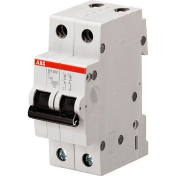 Автоматический выключатель ABB SH202L 2P 10А (С) 4,5kA - Электрика, НВА - Модульное оборудование - Автоматические выключатели - . Магазин оборудования для автономного и резервного электропитания Ekosolar.ru в Находке