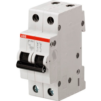 Автоматический выключатель ABB SH202L 2P 25А (С) 4,5kA - Электрика, НВА - Модульное оборудование - Автоматические выключатели - . Магазин оборудования для автономного и резервного электропитания Ekosolar.ru в Находке