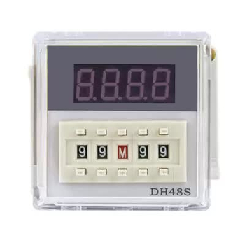 Реле времени цифровое 220V DH48S-2Z AC Энергия - Электрика, НВА - Реле, автоматизация и управление - Реле времени - . Магазин оборудования для автономного и резервного электропитания Ekosolar.ru в Находке