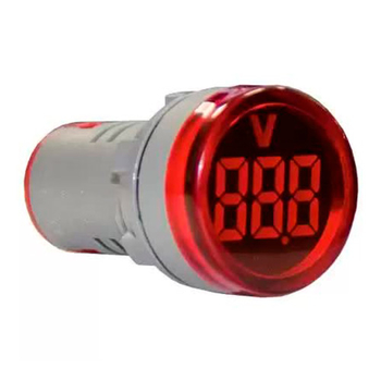 Индикатор значения напряжения AD22-RV красный Энергия - Электрика, НВА - Устройства управления и сигнализации - Сигнальная аппаратура - . Магазин оборудования для автономного и резервного электропитания Ekosolar.ru в Находке