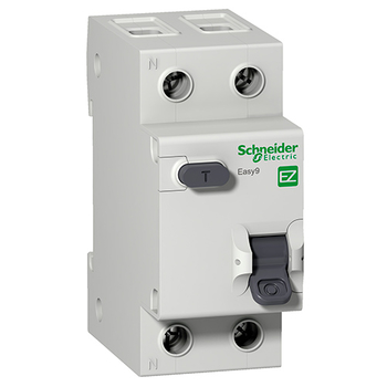 Дифференциальный автоматический выключатель Schneider Electric EASY 9 1P+N 32А 30мА C AC 4,5 кА - Электрика, НВА - Модульное оборудование - Дифференциальные автоматы - . Магазин оборудования для автономного и резервного электропитания Ekosolar.ru в Находке