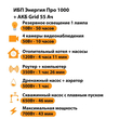 ИБП для котла Энергия Про 1000 + Аккумулятор Grid 55 Ah 12 v (700Вт - 43мин) - ИБП и АКБ - ИБП для котлов - . Магазин оборудования для автономного и резервного электропитания Ekosolar.ru в Находке