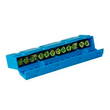 Шина TS-0609H 12 way в синем корпусе Энергия - Электрика, НВА - Щитки и аксессуары для монтажа - Шины нулевые - . Магазин оборудования для автономного и резервного электропитания Ekosolar.ru в Находке