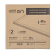 Панель ультратонкая светодиодная LightPhenomenON LT-UTP-01-IP40-40W-4000К - Светильники - Для общественных зданий - . Магазин оборудования для автономного и резервного электропитания Ekosolar.ru в Находке