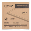 Панель ультратонкая светодиодная LightPhenomenON LT-UTP-02-IP40-40W-6500К LED - Светильники - Для общественных зданий - . Магазин оборудования для автономного и резервного электропитания Ekosolar.ru в Находке