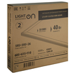 Светильник универсальный LT-UTP-15-IP20-40W-6500K LED со встроенным драйвером - Светильники - Для общественных зданий - . Магазин оборудования для автономного и резервного электропитания Ekosolar.ru в Находке